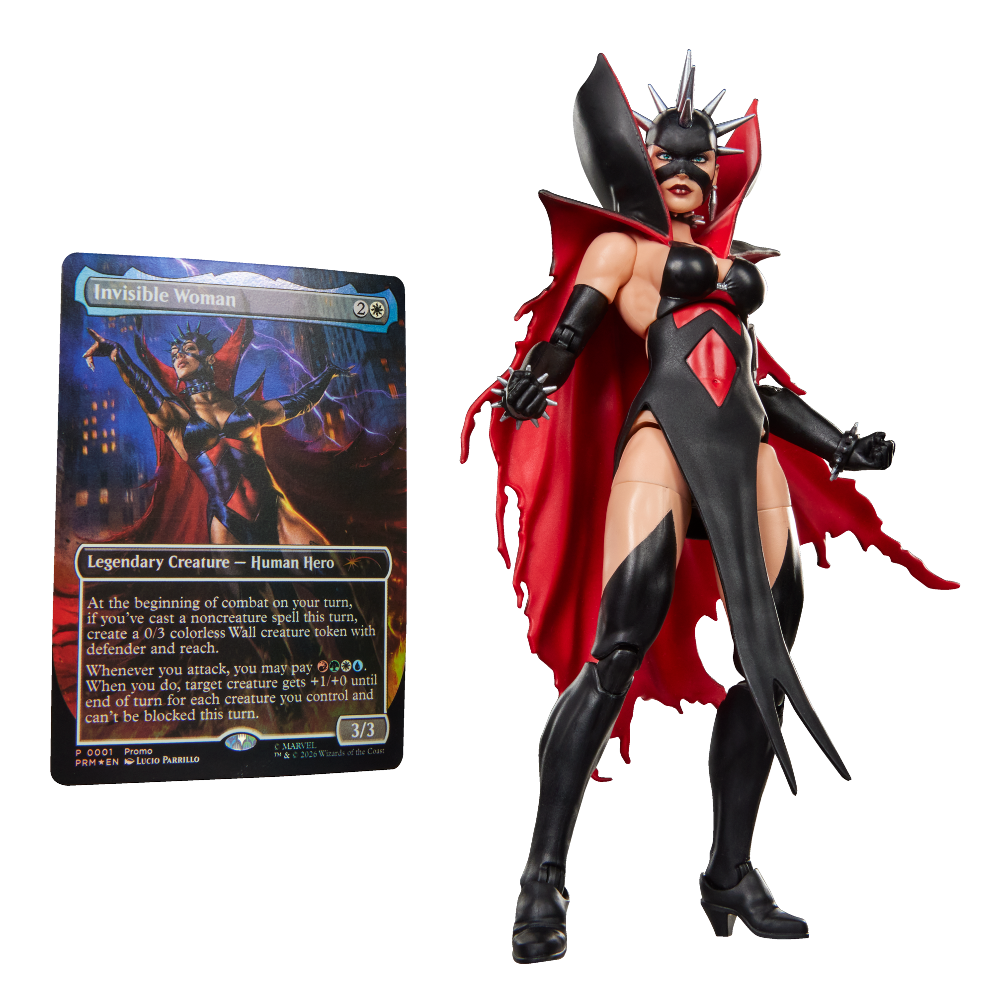 Marvel Legends Series Marvel Super Heroes Magic: The Gathering Malice (Sue Storm), Hasbro Pulse product photograph