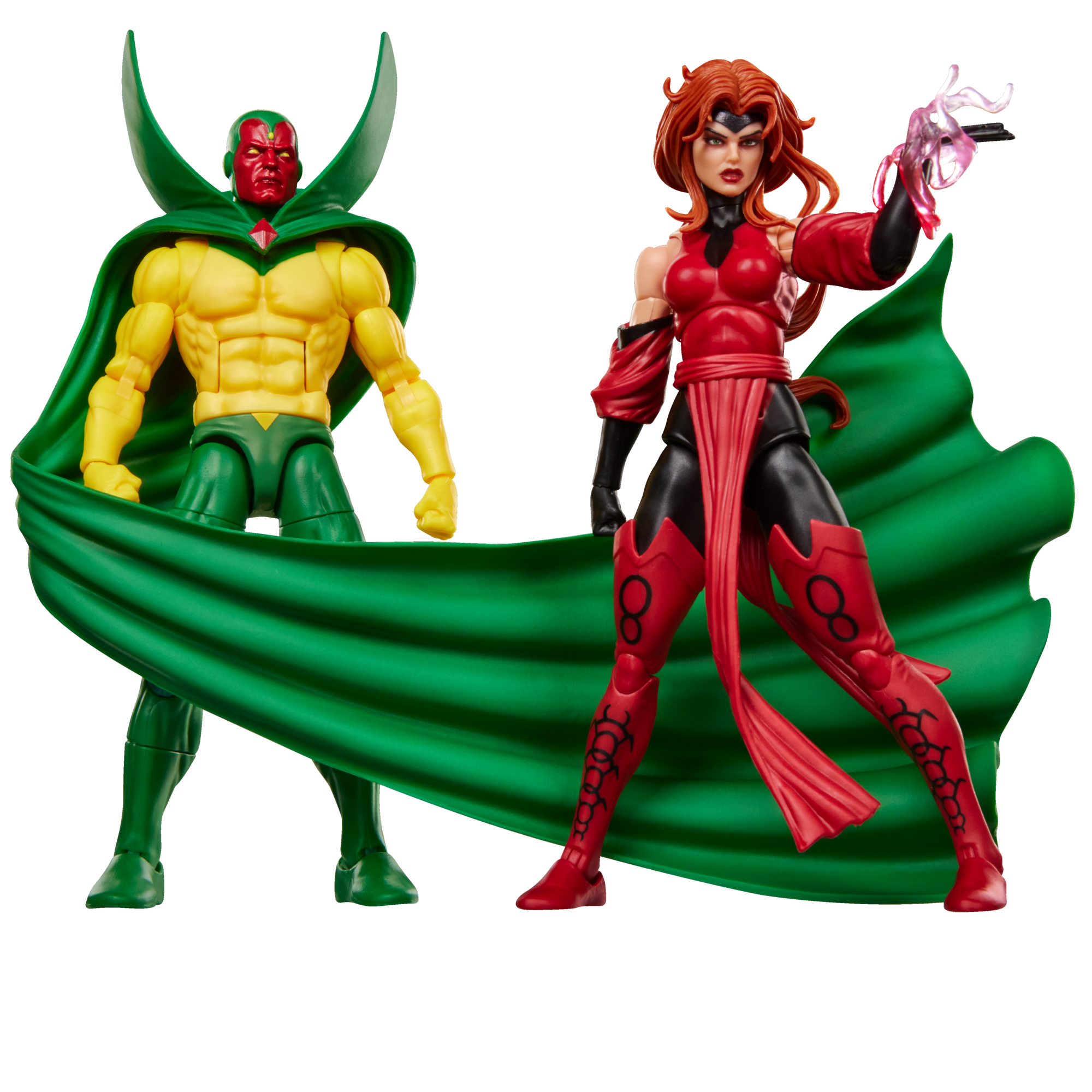 Marvel Legends Series Vision & Scarlet Witch, Avengers: The Crossing, Hasbro Pulse product photograph