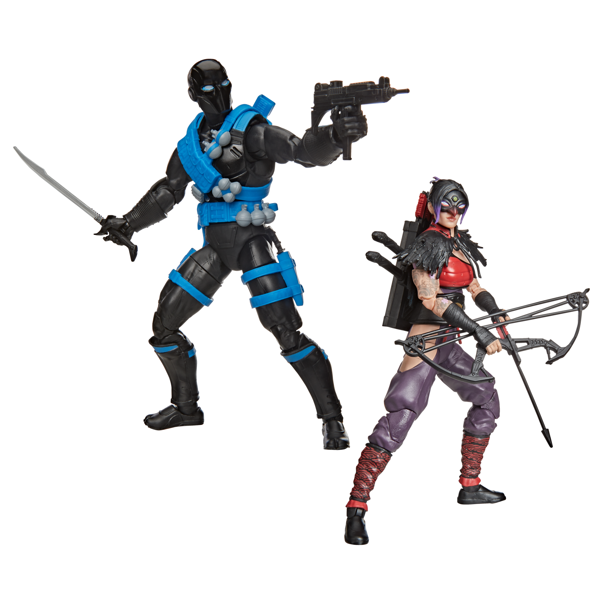 G.I. Joe Classified Series #223, Ninja Force Snake Eyes & Kim “Jinx” Arashikage, Hasbro Pulse product photograph