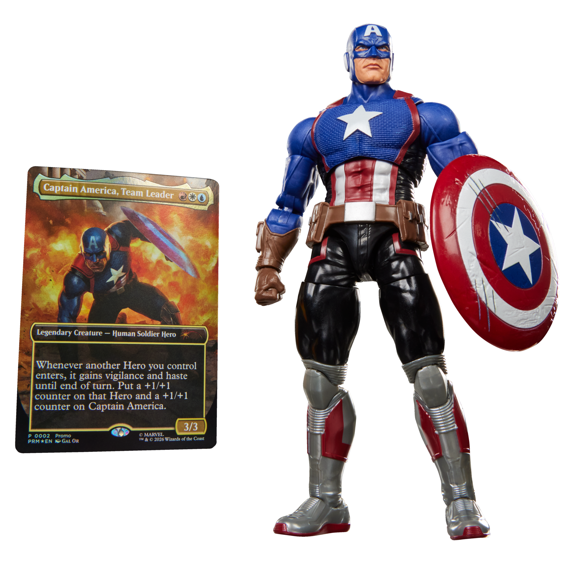 Marvel Legends Series Marvel Super Heroes Magic: The Gathering Captain America (Avengers: Twilight), Hasbro Pulse product photograph