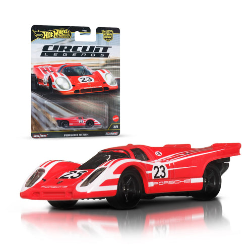Hot Wheels Premium Car Culture Circuit Legends Porsche 917K 1:64 Scale Collectible Toy Vehicle, Hot Wheels product photograph published by Mattel