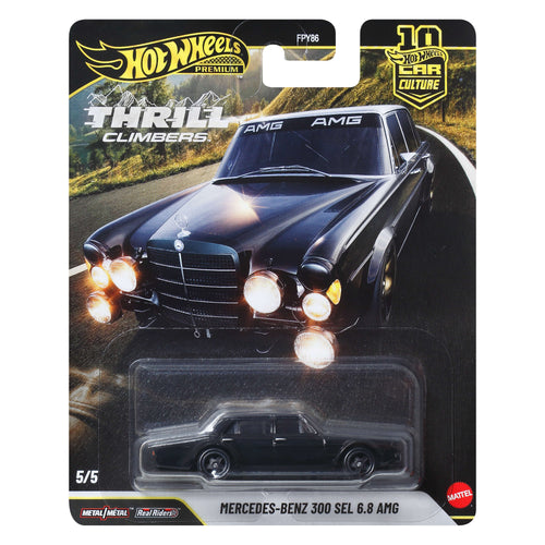 Hot Wheels Car Culture Premium 1:64 Scale Die-Cast Toy Mercedes-Benz 300 Sel 6.8 Amg, Hot Wheels product photograph published by Mattel