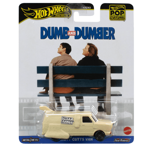 Hot Wheels Premium Pop Culture Vehicle Mutts Cutts Van, Mattel Creations product photograph
