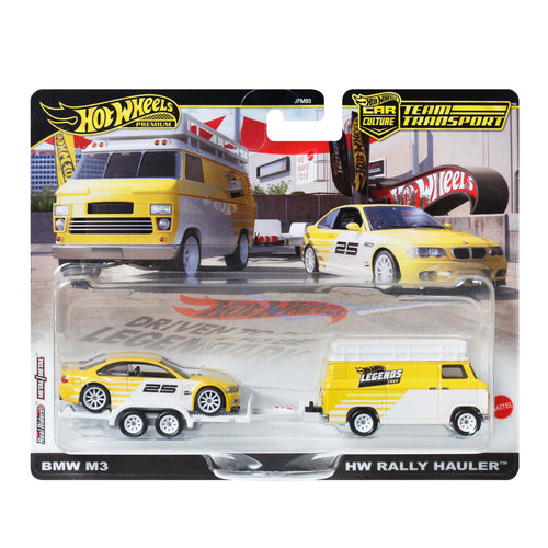 Hot Wheels Legends Tour Team Transport 2-Pack Hauler & Car, Mattel Creations product photograph