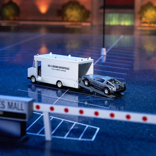 Hot Wheels Back to the Future 40th Anniversary Set, Mattel Creations product photograph