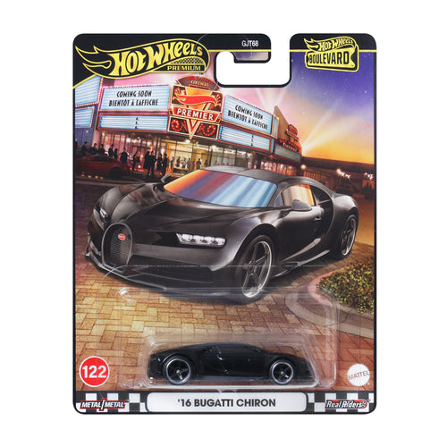 Hot Wheels Boulevard Vehicle '16 Bugatti Chiron, Mattel Creations product photograph