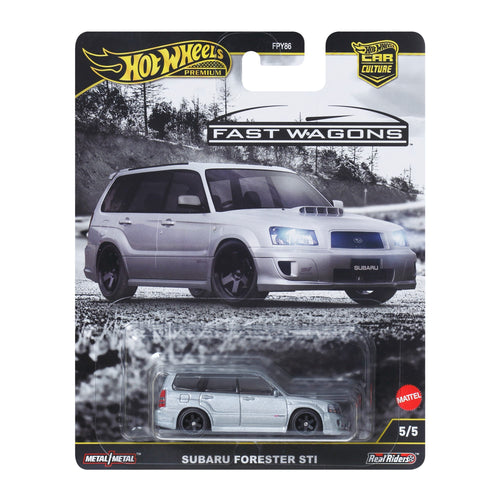 Hot Wheels Premium Car Culture Fast Wagons Subaru Forester STI, Mattel Creations product photograph