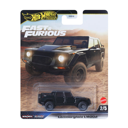 Hot Wheels Premium Fast & Furious Lamborghini LM002, Mattel Creations product photograph