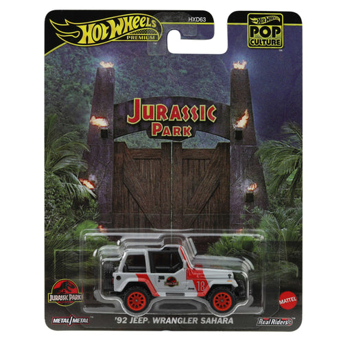 Hot Wheels Premium Pop Culture '92 Jeep Wrangler Sahara, Mattel Creations product photograph