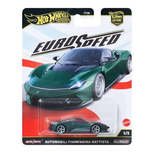 Hot Wheels Premium Car Culture EuroSpeed Automobili Pininfarina Battista, Mattel Creations product photograph