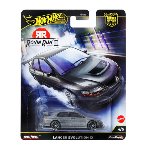 Hot Wheels Premium Car Culture Ronin Run II Lancer Evolution IX, Mattel Creations product photograph