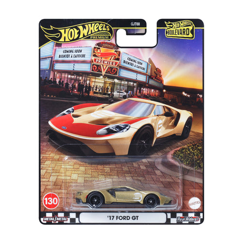 Hot Wheels Premium Boulevard '17 Ford GT, Mattel Creations product photograph