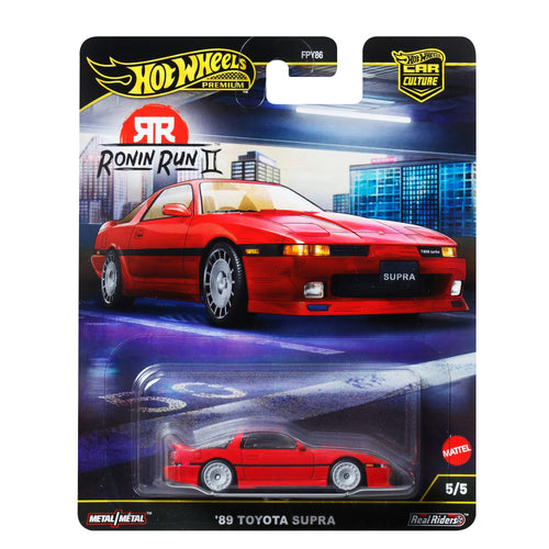 Hot Wheels Premium Car Culture Ronin Run II ’89 Toyota Supra, Mattel Creations product photograph