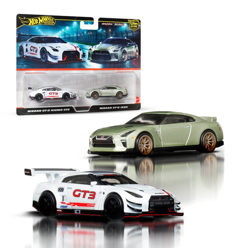 Hot Wheels Premium Car Culture Nissan GT-R 2-Pack, Mattel Creations product photograph