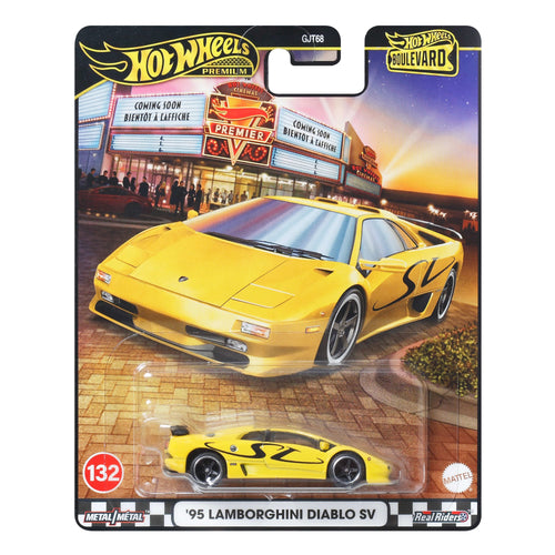 Hot Wheels Premium Boulevard '95 Lamborghini Diablo SV, Mattel Creations product photograph