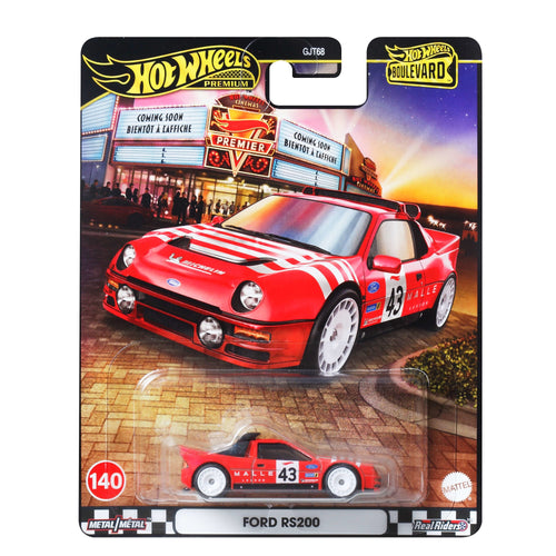 Hot Wheels Premium Boulevard Ford RS200, Mattel Creations product photograph