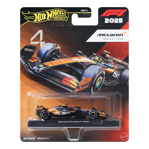 Hot Wheels Premium McLaren 2025 Formula 1® Team #4, Mattel Creations product photograph