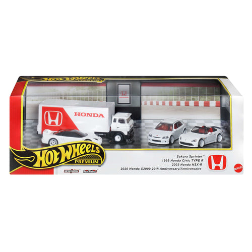 Hot Wheels Premium Honda Collector Display Set, Mattel Creations product photograph