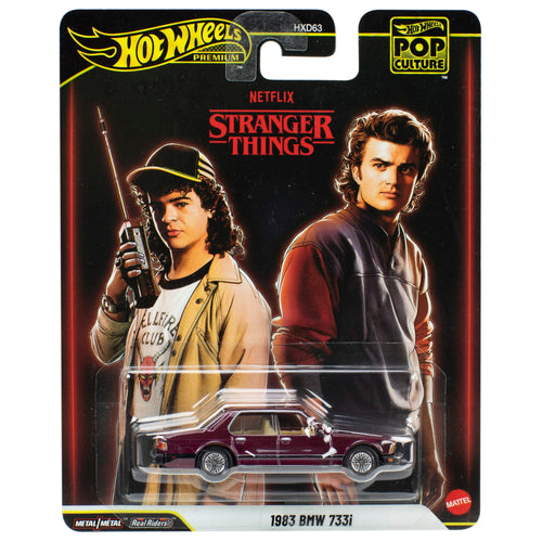 Hot Wheels Premium Pop Culture Stranger Things 1983 BMW 733i, Mattel Creations product photograph