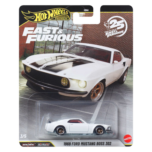 Hot Wheels Premium Fast & Furious 1969 Ford Mustang Boss 302, Mattel Creations product photograph