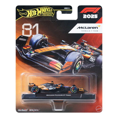 Hot Wheels Premium McLaren 2025 Formula 1® Team #81, Mattel Creations product photograph