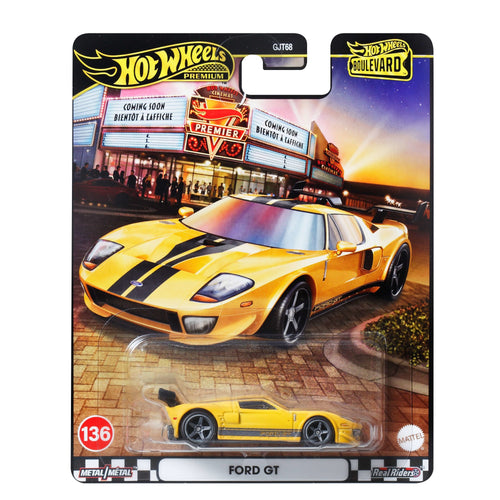 Hot Wheels Premium Boulevard Ford GT, Mattel Creations product photograph