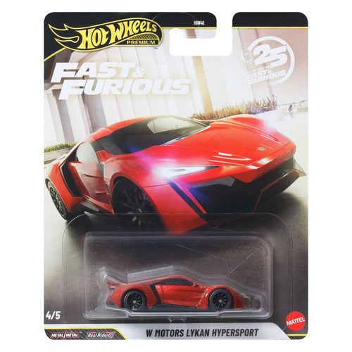 Hot Wheels Premium Fast & Furious W Motors Lykan Hypersport, Mattel Creations product photograph
