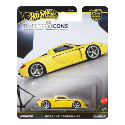 Hot Wheels Premium Car Culture Timeless Icons Porsche Carrera GT, Hot Wheels product photograph published by Mattel Creations