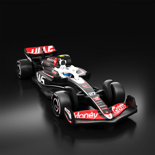 Hot Wheels F1 Series: 2024 MoneyGram Haas F1 Team VF-24 Car #27, Mattel Creations product photograph