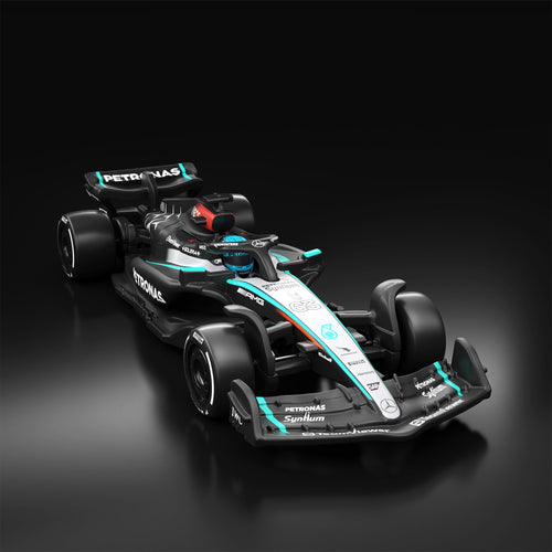 Hot Wheels F1 Series: 2024 Mercedes-AMG PETRONAS Formula One Team W15 Car #63, Mattel Creations product photograph