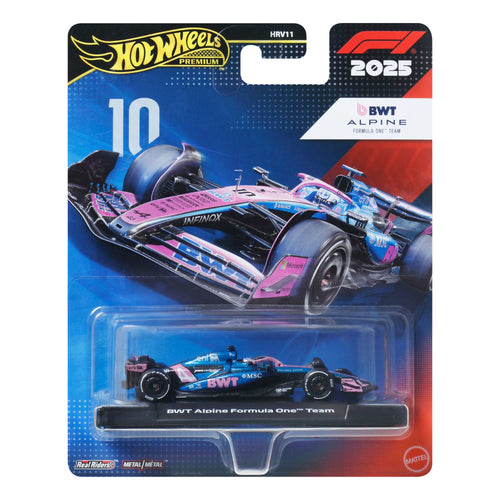 Hot Wheels Premium BWT Alpine 2025 Formula 1® Team #10, Hot Wheels product photograph published by Mattel Creations