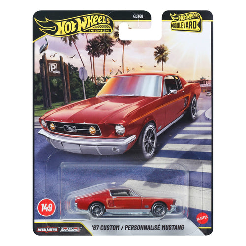 Hot Wheels Premium Boulevard '67 Custom / Personnalisé Mustang, Hot Wheels product photograph published by Mattel Creations