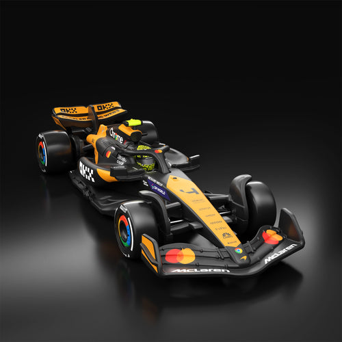 Hot Wheels F1 Series: 2024 McLaren Formula 1 Team MCL38 Car #4, Mattel Creations product photograph