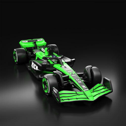 Hot Wheels F1 Series: 2024 Stake F1 Team KICK Sauber C44 Car #77, Mattel Creations product photograph