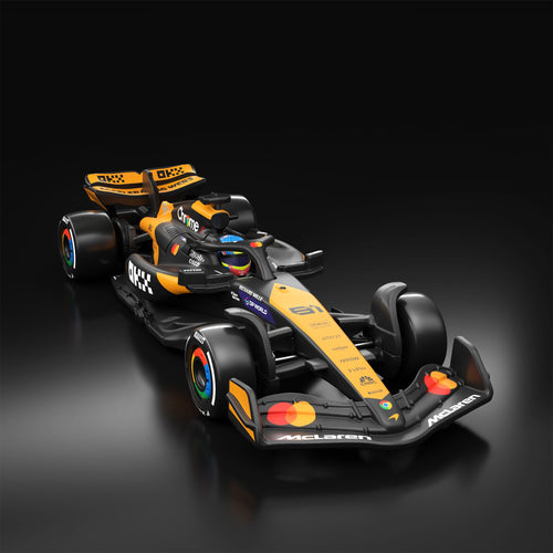 Hot Wheels F1 Series: 2024 McLaren Formula 1 Team MCL38 Car #81, Mattel Creations product photograph