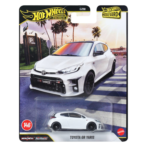 Hot Wheels Premium Boulevard Toyota GR Yaris, Hot Wheels product photograph published by Mattel Creations