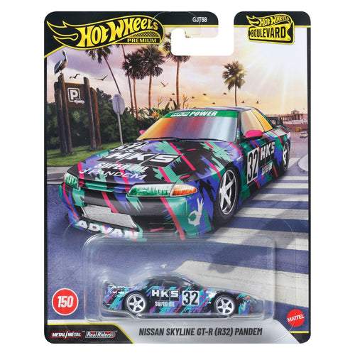 Hot Wheels Premium Boulevard Nissan Skyline GT-R (R32) Pandem, Hot Wheels product photograph published by Mattel Creations