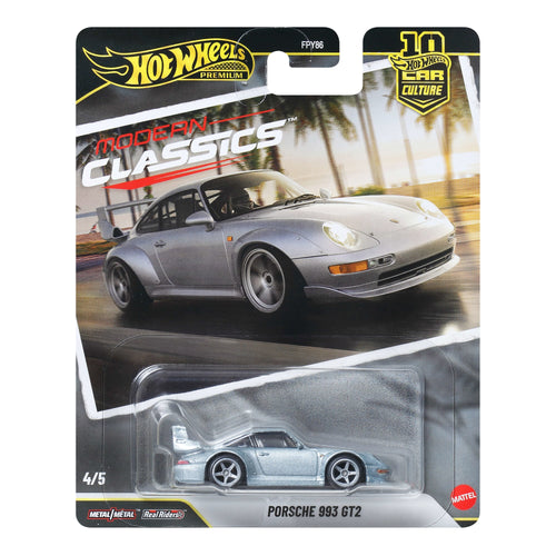 Hot Wheels Premium Car Culture Porsche 993 GT2, Hot Wheels product photograph published by Mattel Creations