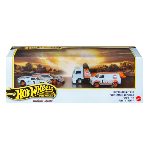 Hot Wheels Premium Collector Display Set, Mattel Creations product photograph