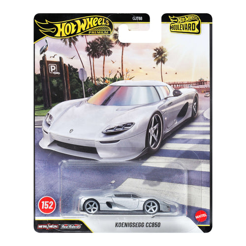 Hot Wheels Premium Boulevard Koenigsegg CC850, Mattel Creations product photograph