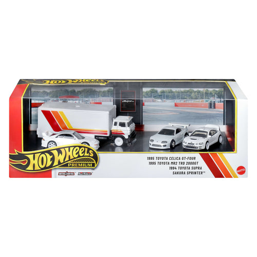 Hot Wheels Premium Collector Display Set, Mattel Creations product photograph