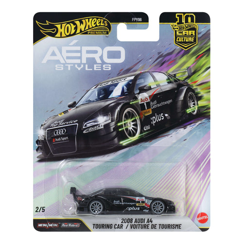 Hot Wheels Premium Car Culture 2008 Audi A4 Touring Car / Voiture De Tourisme, Mattel Creations product photograph