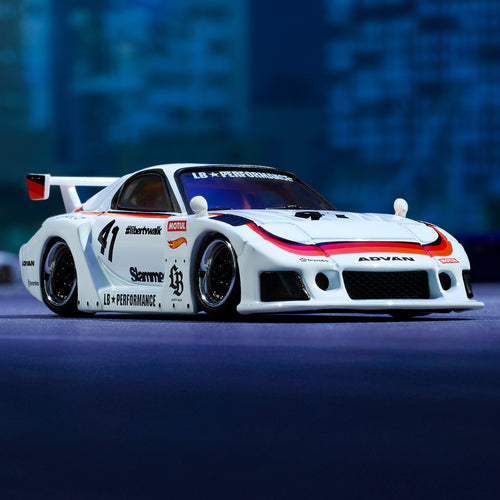 Hot Wheels Elite 64 Mazda RX-7 Liberty Walk, Mattel Creations product photograph
