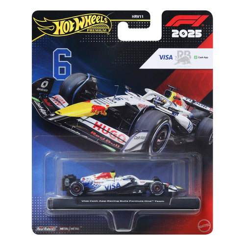 Hot Wheels Premium 2025 Formula 1® Visa Cash App Racing Bulls Team #6, Mattel Creations product photograph