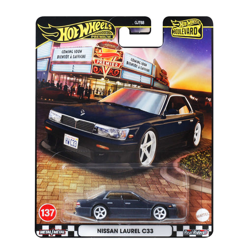 Hot Wheels Premium Boulevard Nissan Laurel C33, Mattel Creations product photograph