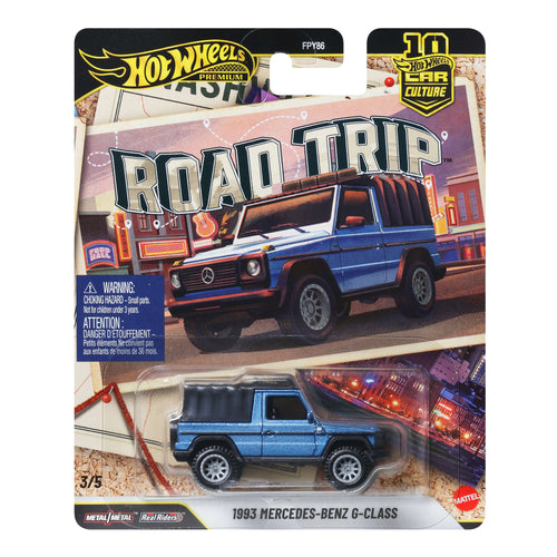 Hot Wheels Premium Car Culture Road Trip 1993 Mercedes-Benz G-Class, Mattel Creations product photograph
