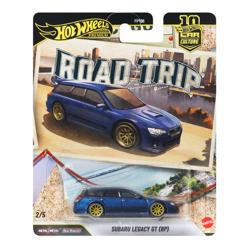 Hot Wheels Premium Car Culture Road Trip Subaru Legacy GT (BP), Mattel Creations product photograph