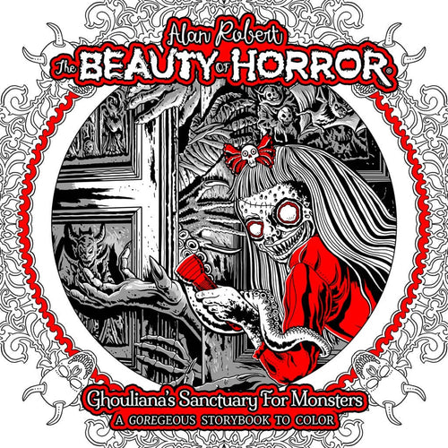 The Beauty of Horror: Ghouliana's Sanctuary for Monsters--A GOREgeous Storybook to Color, IDW Publishing product photograph