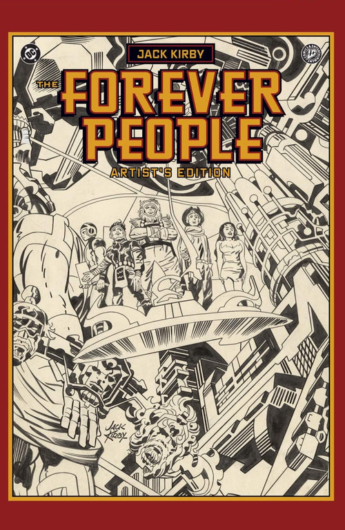 Jack Kirby's Forever People Artist's Edition, IDW Publishing product photograph