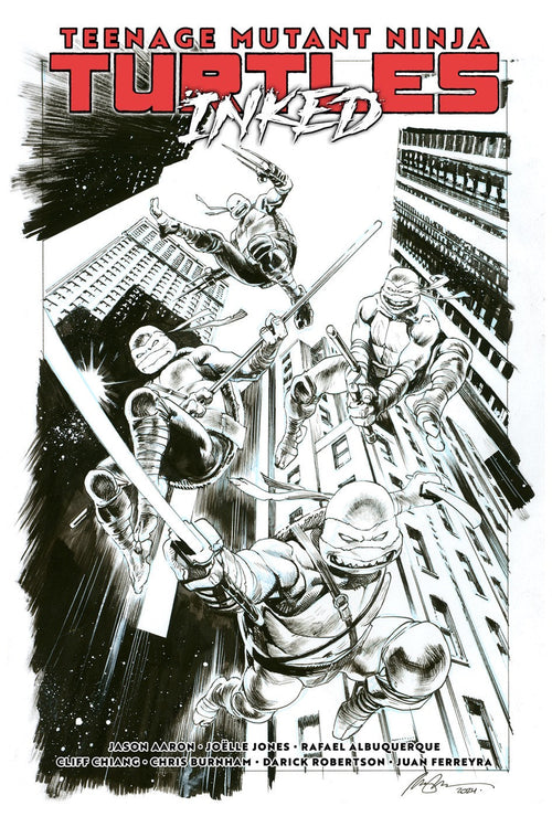 Teenage Mutant Ninja Turtles, Vol. 1: Return to New York—Inked Deluxe Edition, Teenage Mutant Ninja Turtles, Vol. 1: Return to New York—Inked DELUXE action figure, IDW Publishing product photograph